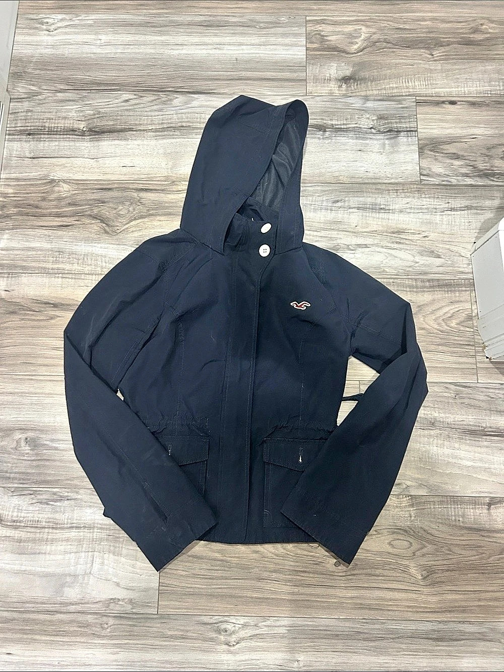 Hollister Women's Hooded Utility Jacket Size Medium KIDS!!